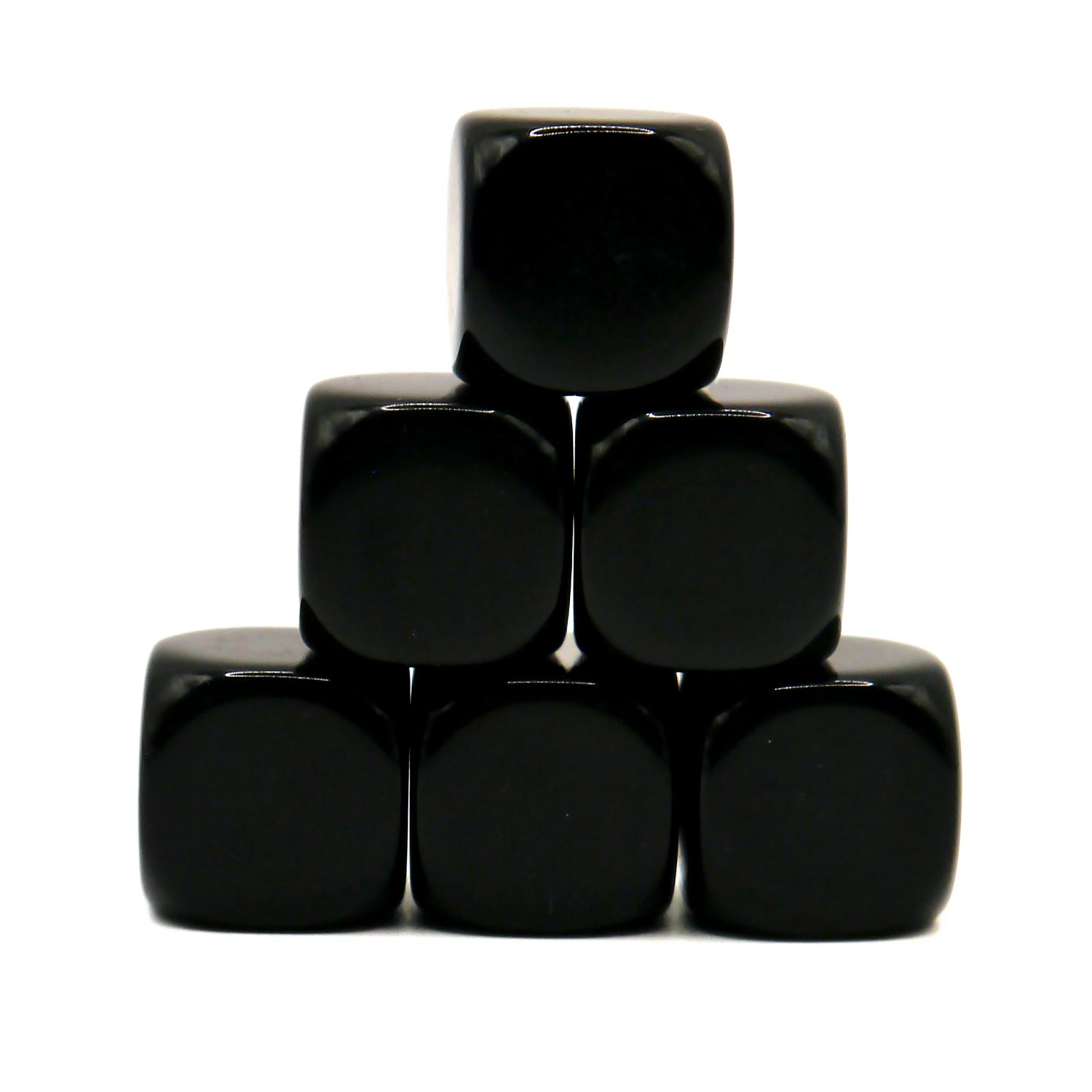 dice4friends-sonderw-rfel-d6-blank-black-w-rfelset-6-w-rfel-schwarz image 1