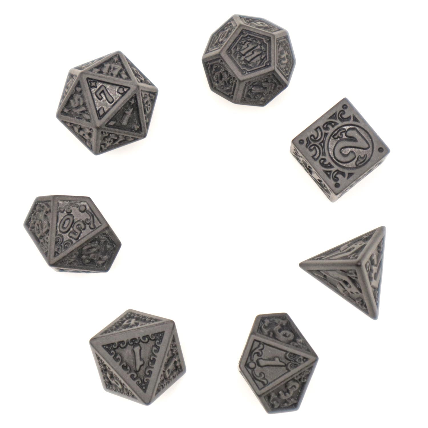 dice4friends-rpg-w-rfelset-7-teilig-magic-flame-black image 3