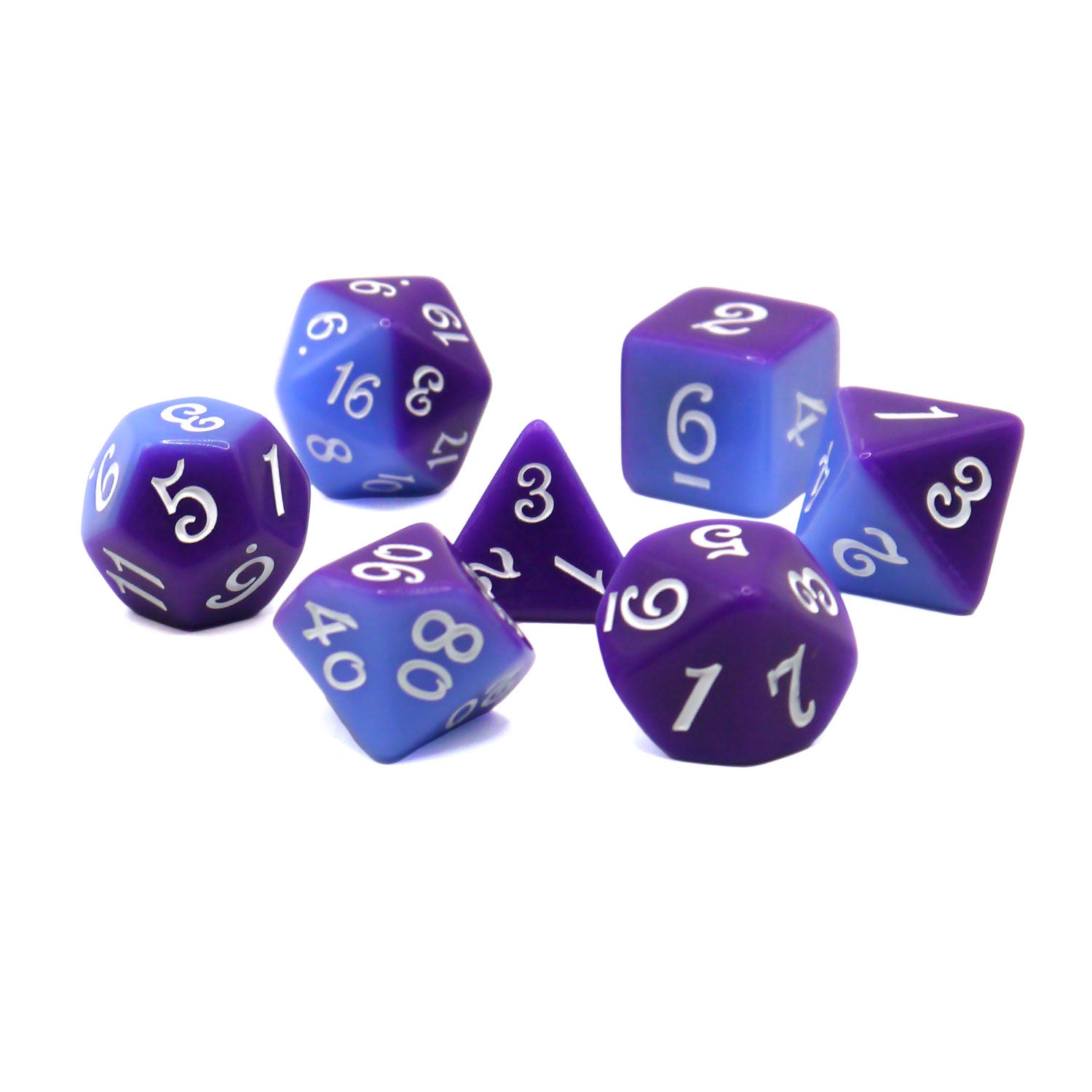 dice4friends-7-teiliges-rpg-w-rfelset-fable-aladin-w-rfel-blau-lila image 2