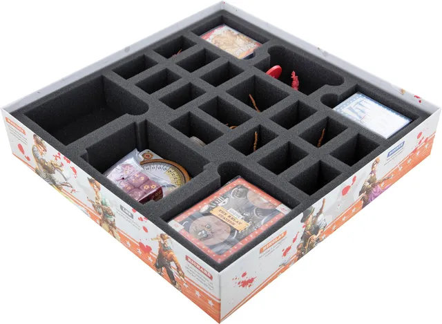 feldherr-foam-trays-zombicide-gears-guns-schaumstoffeinlage image 1