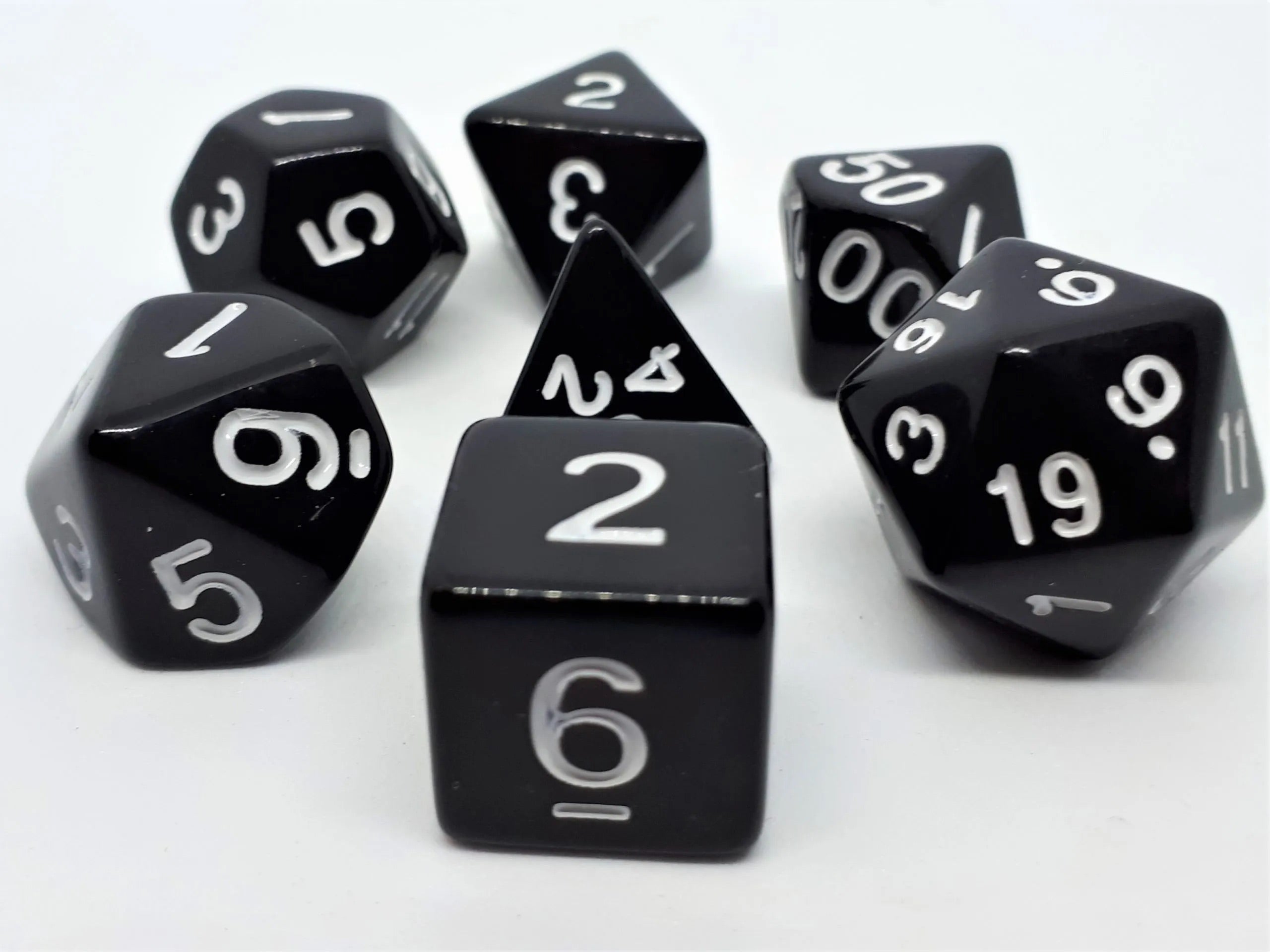 dice4friends-opaque-black-7-teiliges-w-rfelset-schwarz image 1