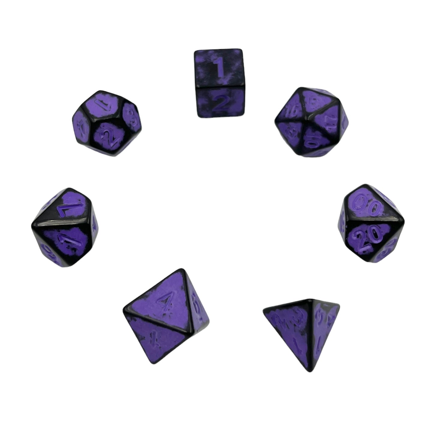 dice4friends-ancient-dark-knight-purple-rpg-w-rfelset-7-tlg image 2