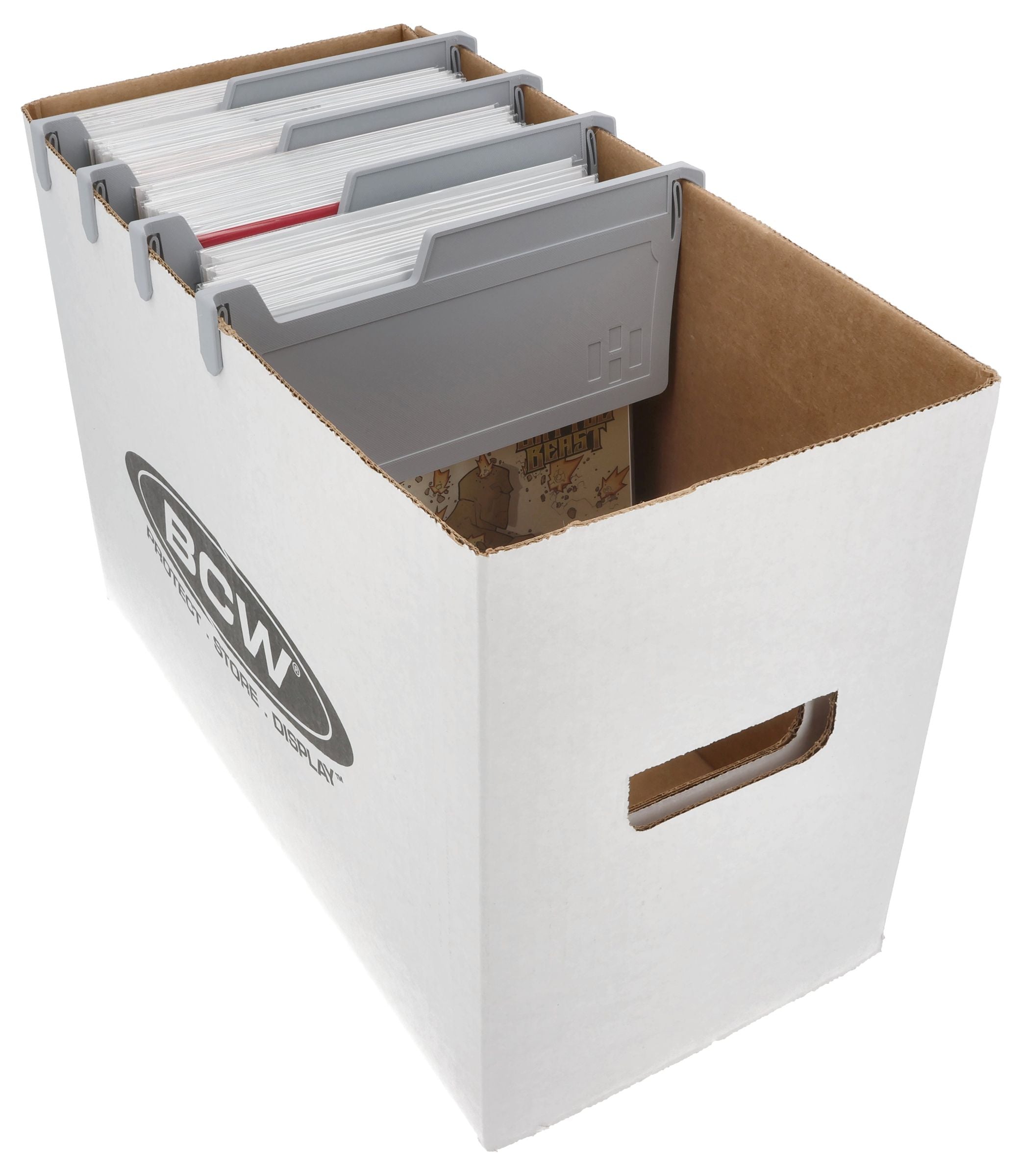 feldherr-card-dividers-comic-divider-xs-4er-grau image 2