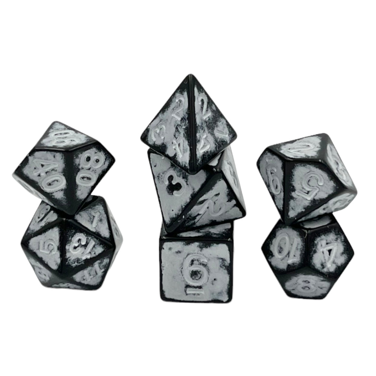 dice4friends-ancient-dark-knight-white-w-rfelset-7-teilig image 1