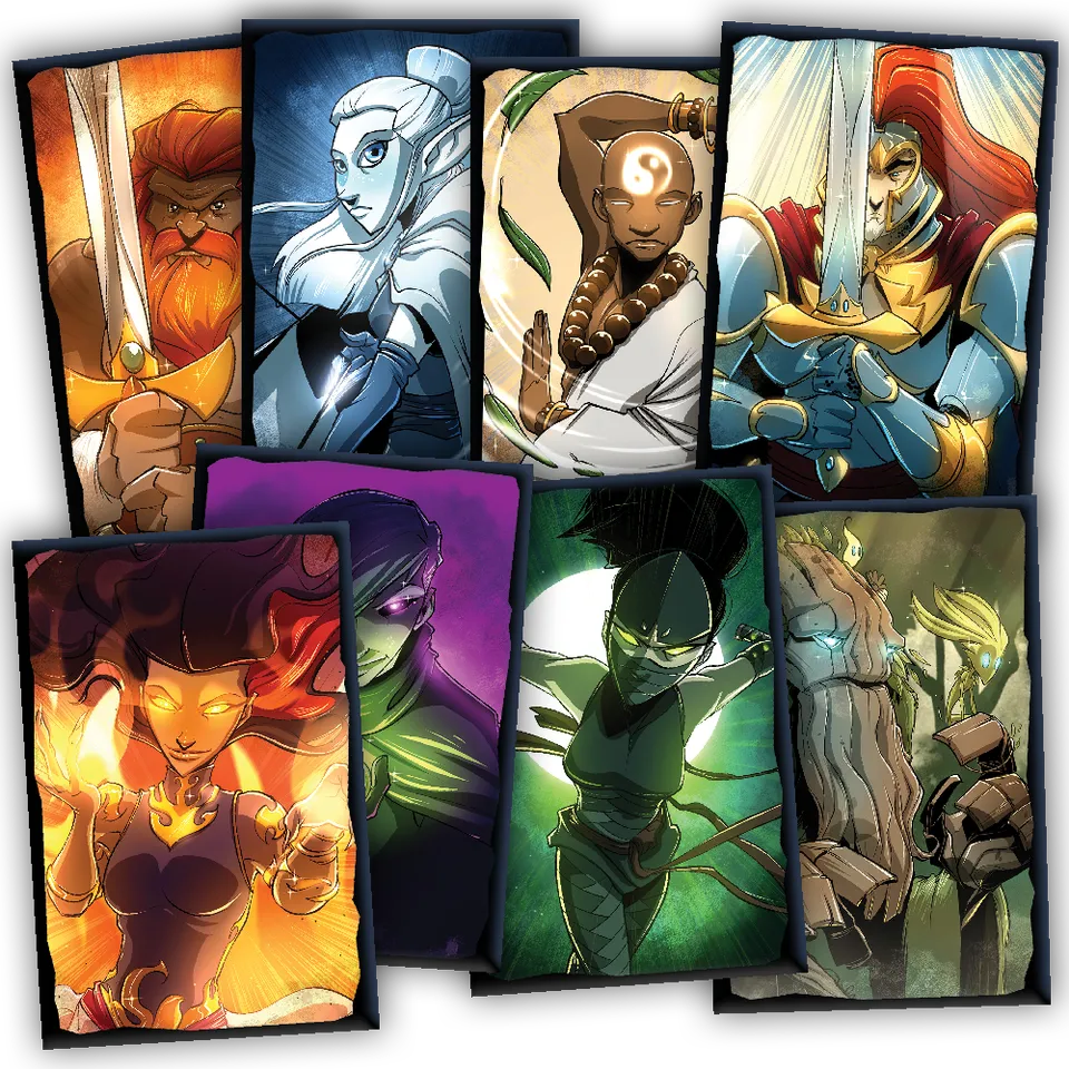 dice-throne-accessory-packs-card-sleeves-season-one-8-helden image 1