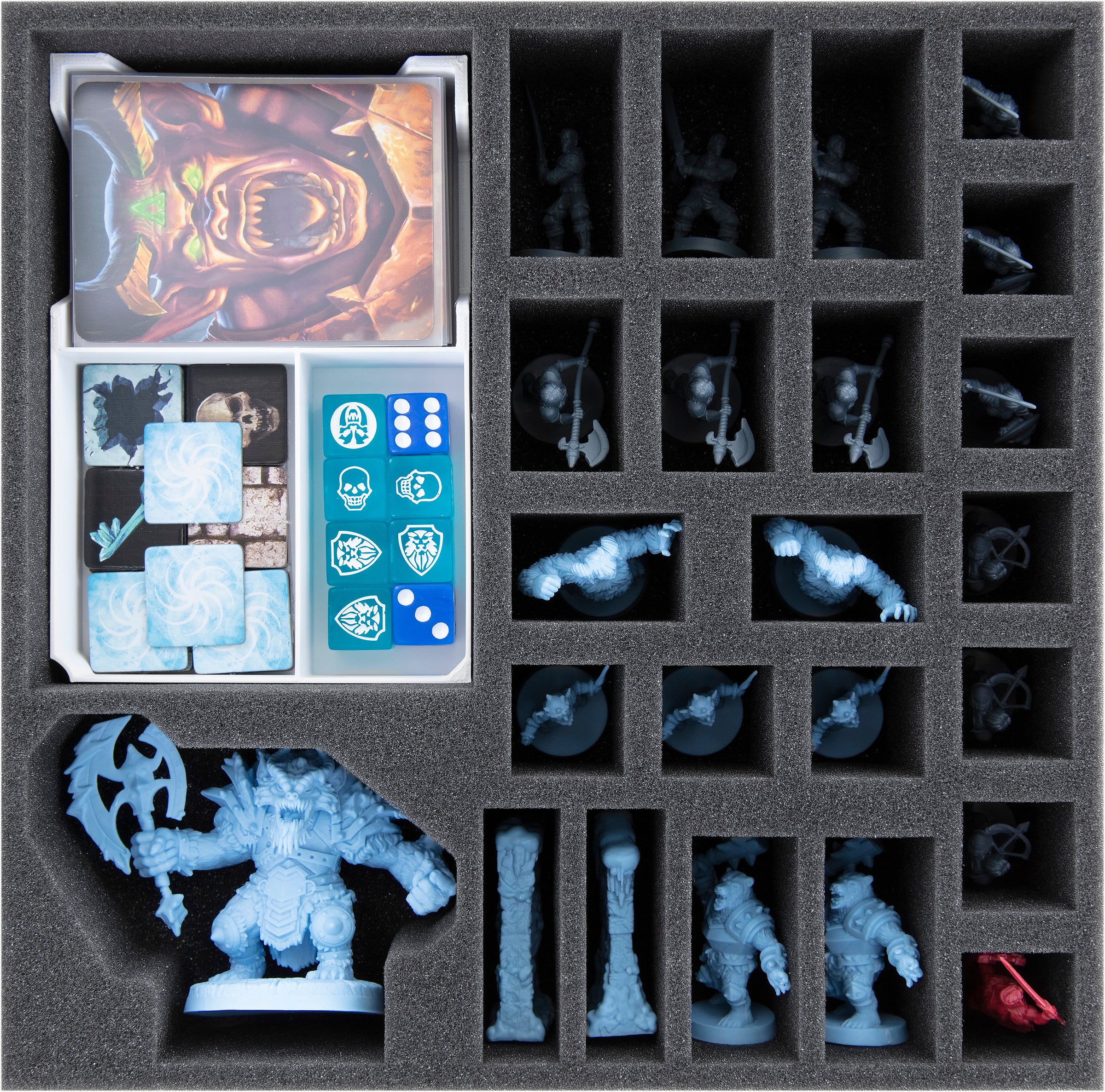 feldherr-card-holders-heroquest-frozen-horror-einlage-kartenhalter image 2