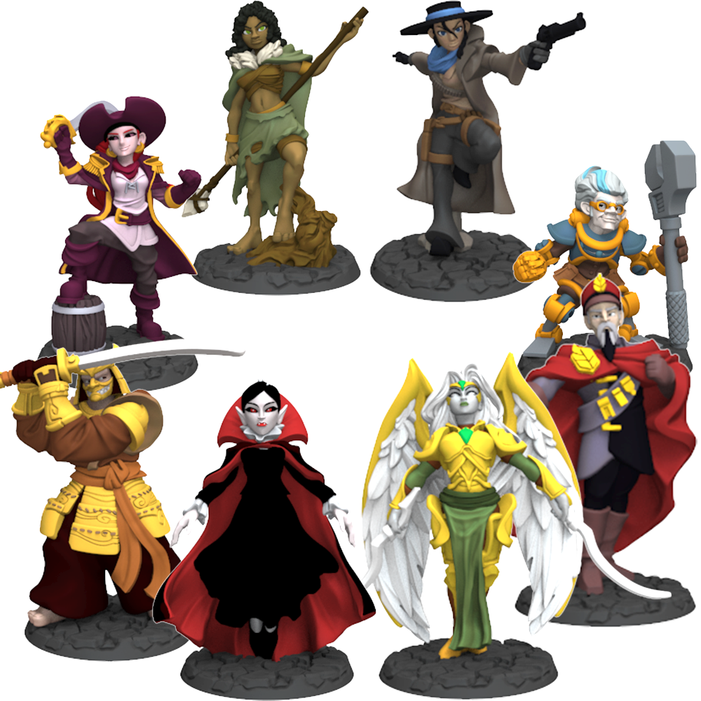 dice-throne-season-two-painted-sculpts-figuren-bemalt image 1