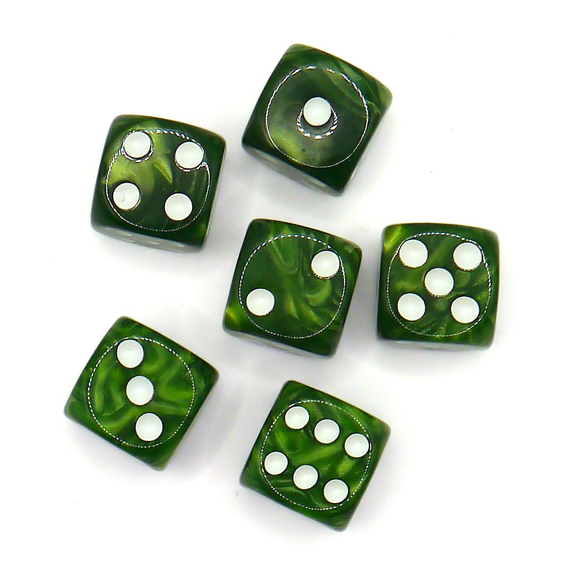dice4friends-d6-augenw-rfel-sets-marble-darkgreen-w-rfelset-6er image 3