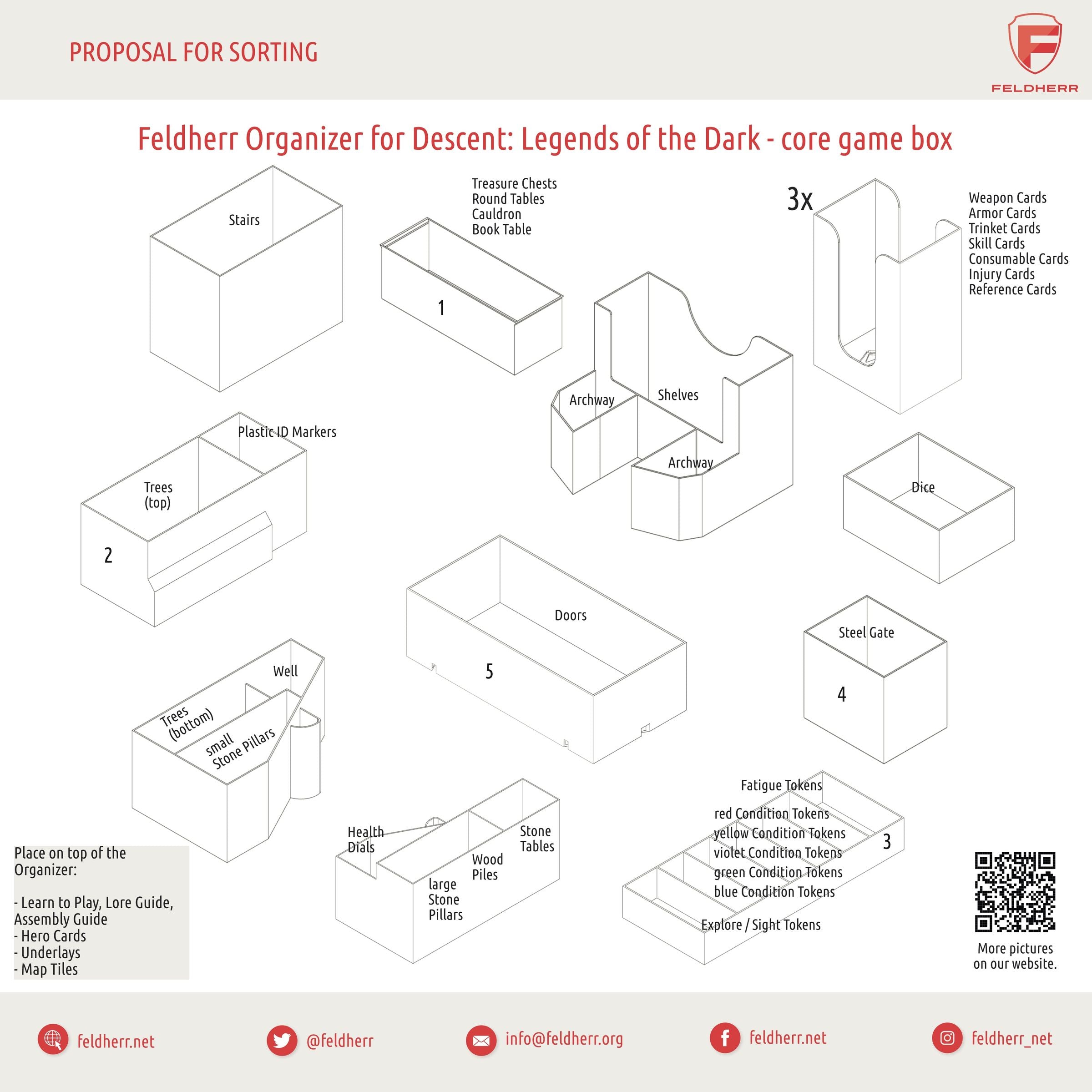 feldherr-organizer-descent-legends-of-the-dark-inlay-grundspiel image 8