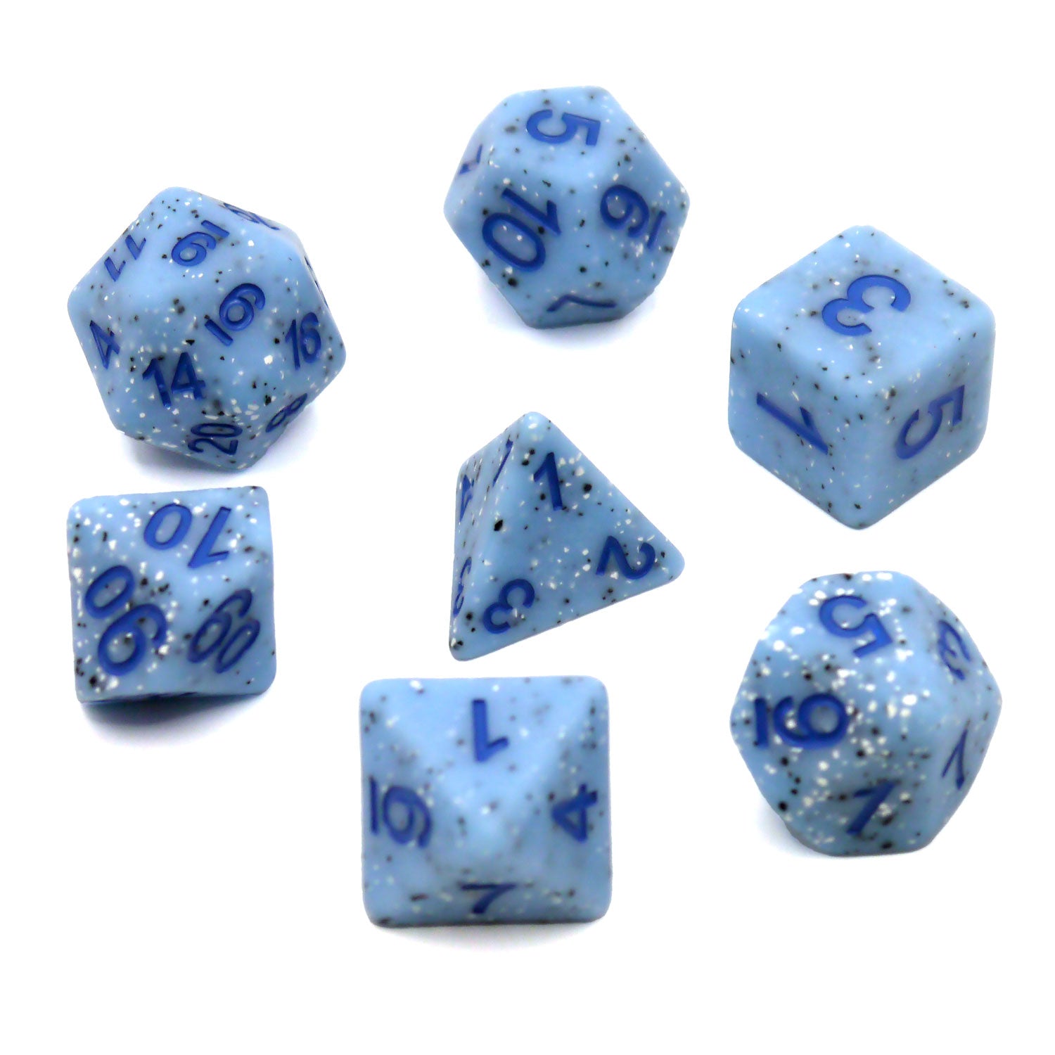 dice4friends-7-teiliges-rpg-w-rfelset-granite-blue-w-rfel-7er-blau image 2