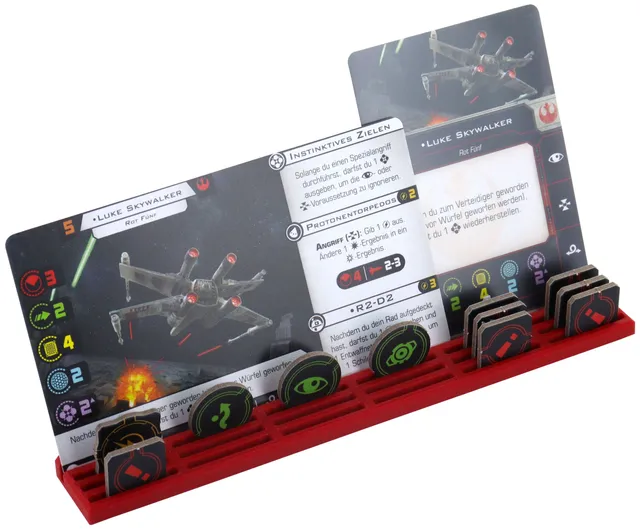 feldherr-mini-dashboard-star-wars-x-wing-kartenhalter-wei image 1