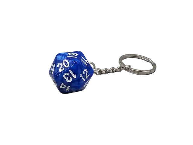 dice4friends-accessoires-d20-spindown-keychain-schl-sselanh-nger-blau image 1