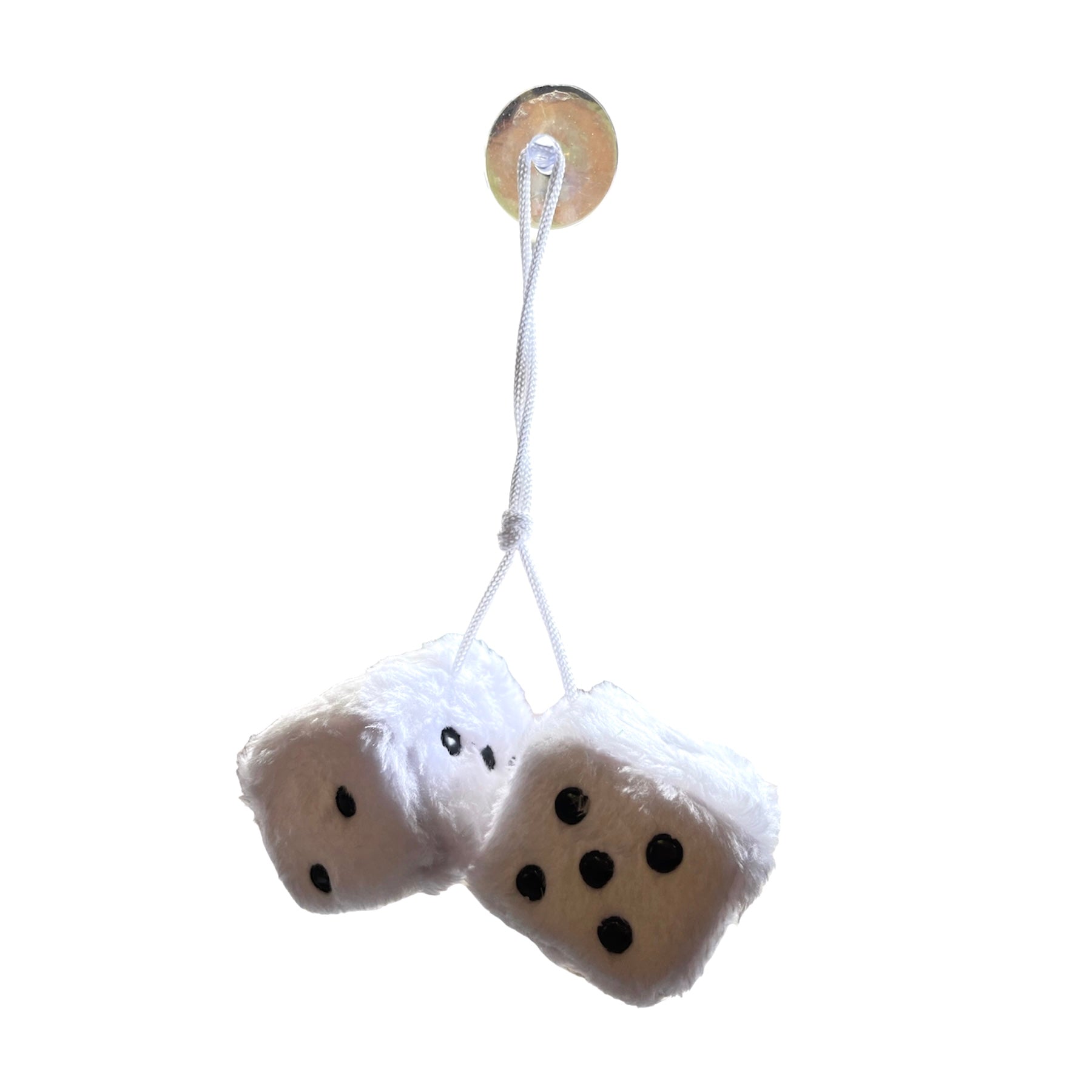 dice4friends-pl-schw-rfel-wei-2er-set-mit-saugnapf-polyester image 2