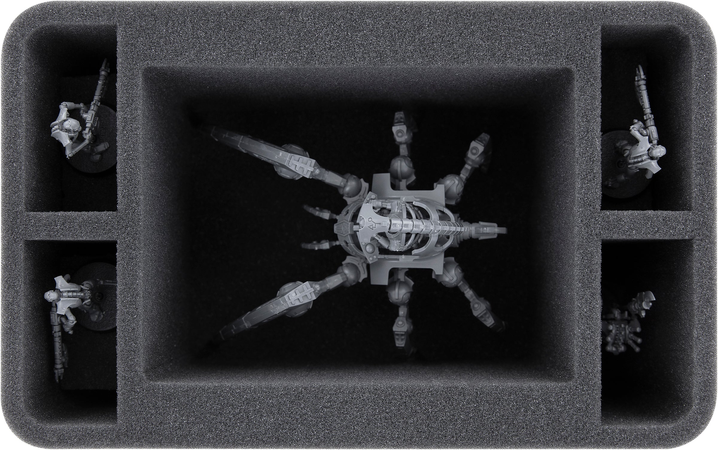 feldherr-hs120a011-foam-tray-necrons-triarch-stalker-einlage image 1