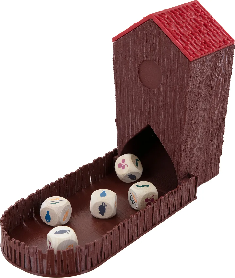 feldherr-dice-tower-bird-feeder-deluxe-w-rfelturm-wingspan image 1