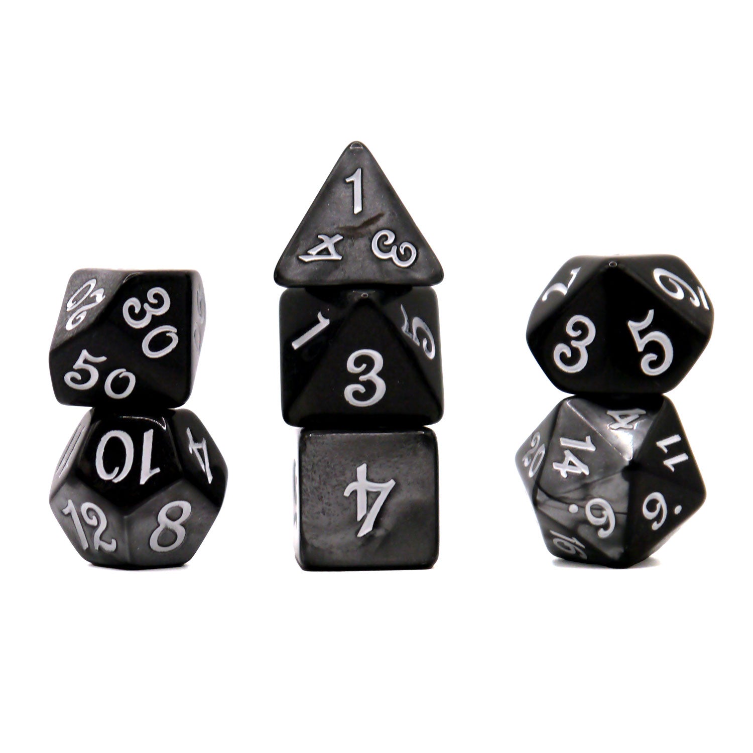 dice4friends-fable-seven-ravens-w-rfelset-7-teilig-schwarz image 1