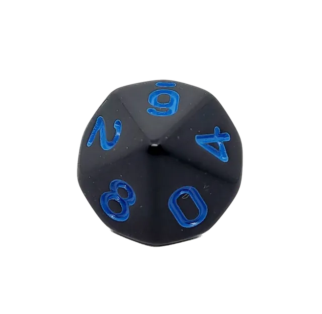 dice4friends-einzelw-rfel-d10-w-rfel-schwarz-blau-0-9-acryl image 1