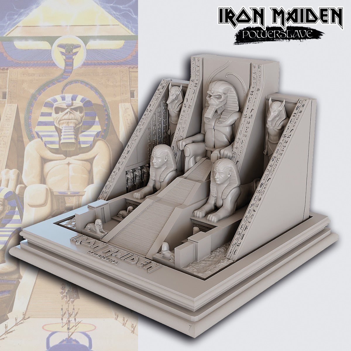 drawlab-iron-maiden-powerslave-diorama-1-24-resin-75mm image 7