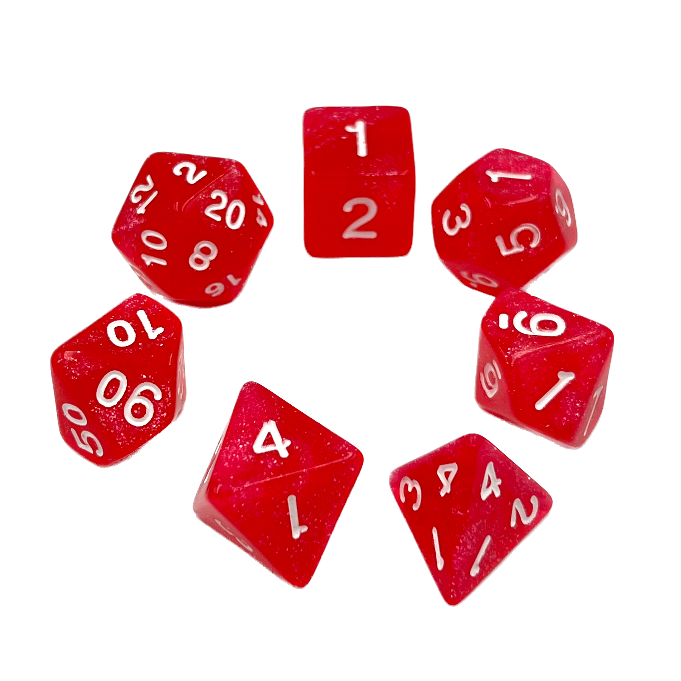 dice4friends-confetti-ruby-red-rpg-w-rfelset-7-teilig-rot image 2