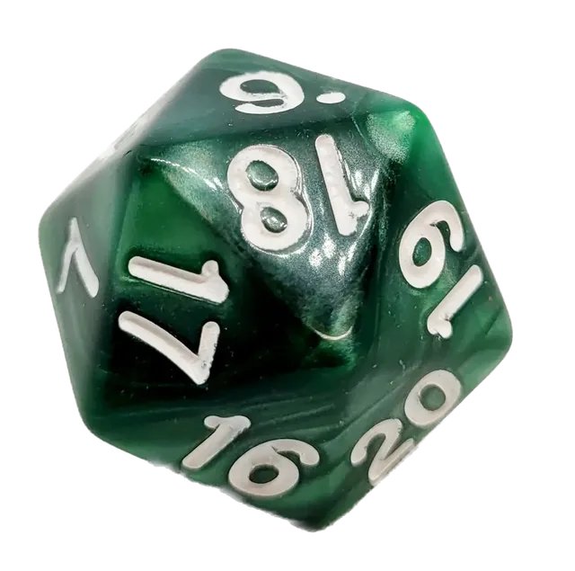 dice4friends-sonderw-rfel-spindown-d20-green-25mm-wei image 1