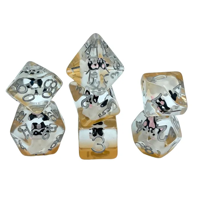 dice4friends-7-teiliges-rpg-w-rfelset-little-dog-w-rfel-transparent image 1