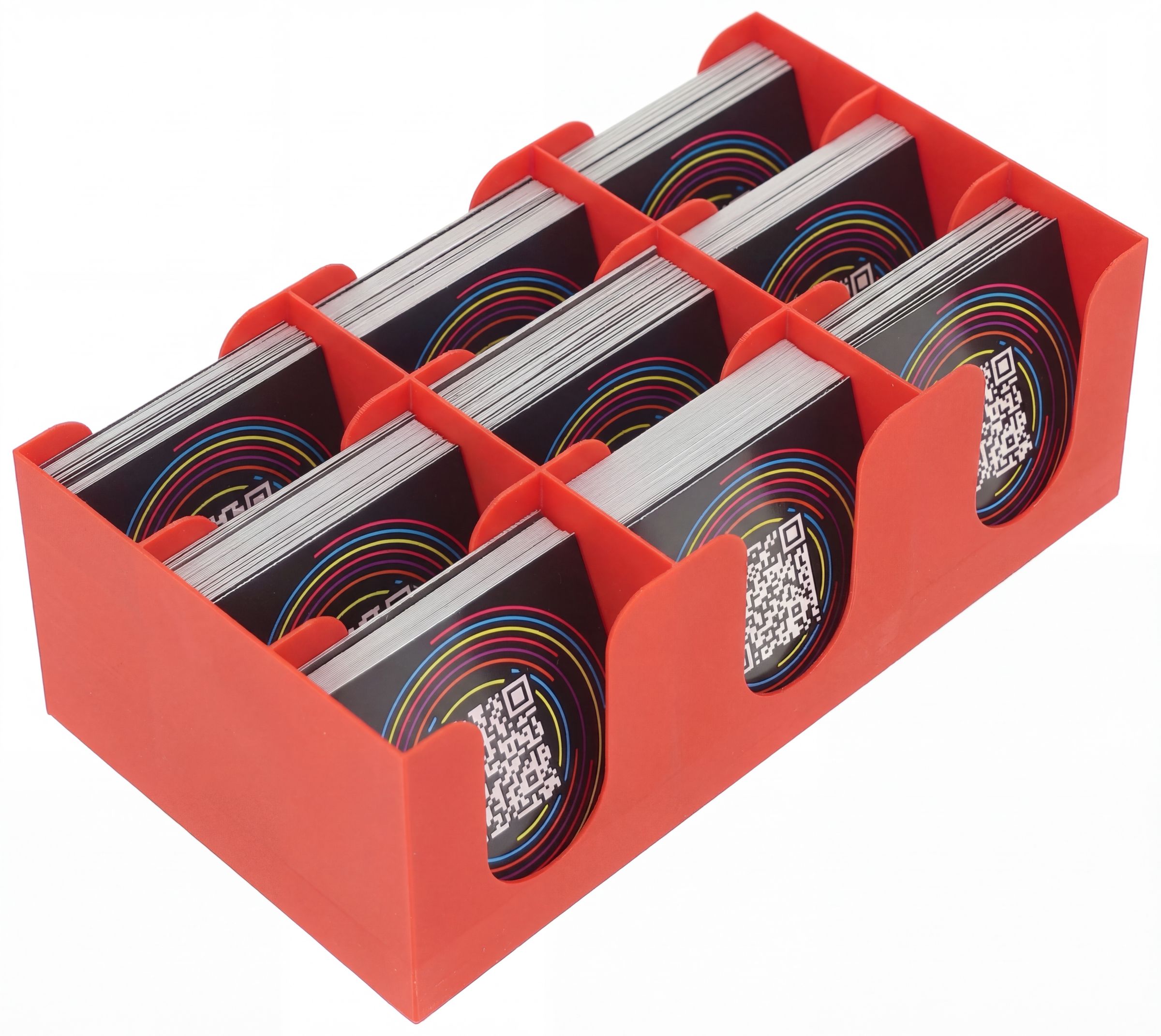 feldherr-hitster-organizer-karteneinsatz-cherry-red-900-karten image 7