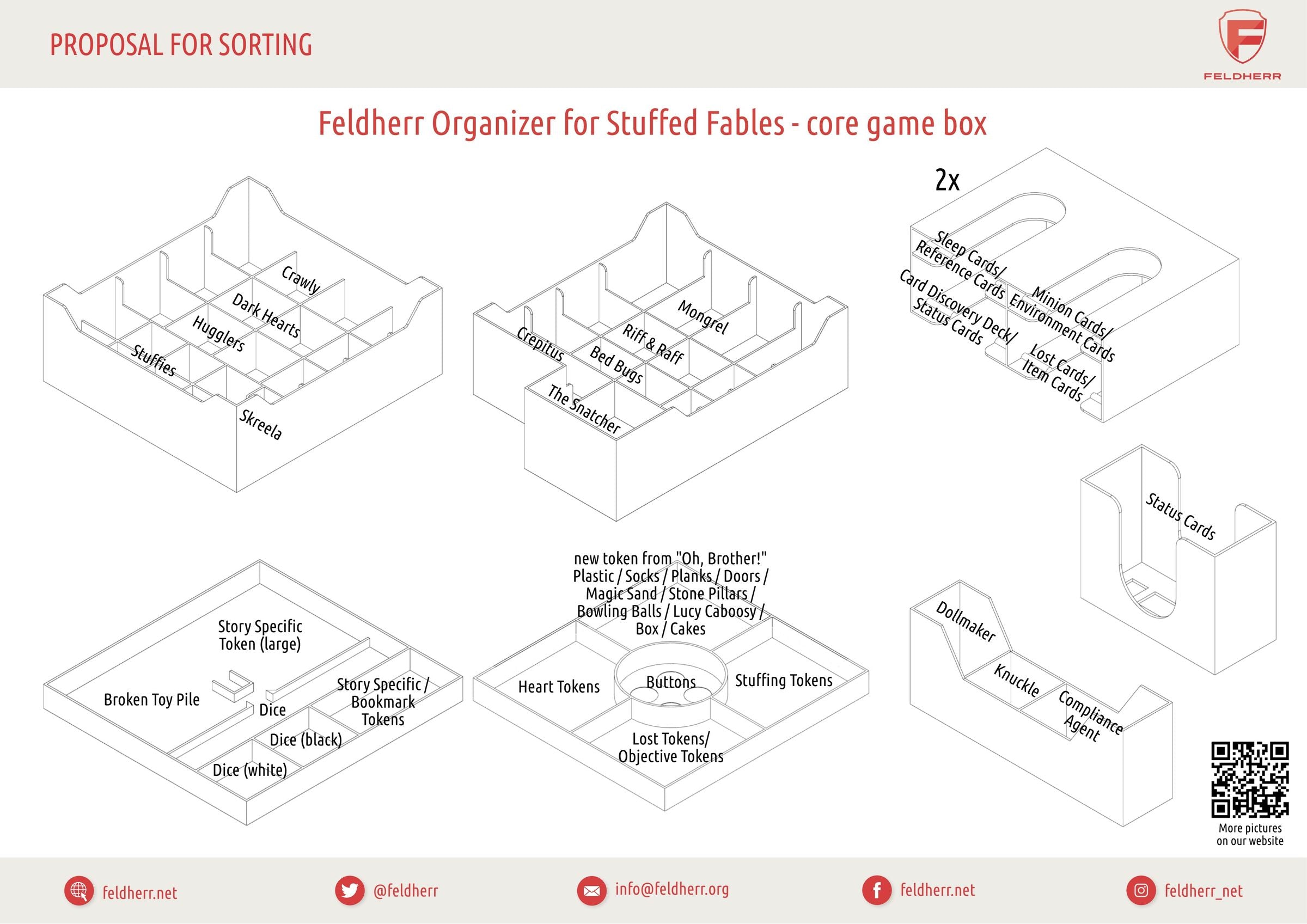 feldherr-stuffed-fables-organizer-einsatz-grundspiel-box image 6