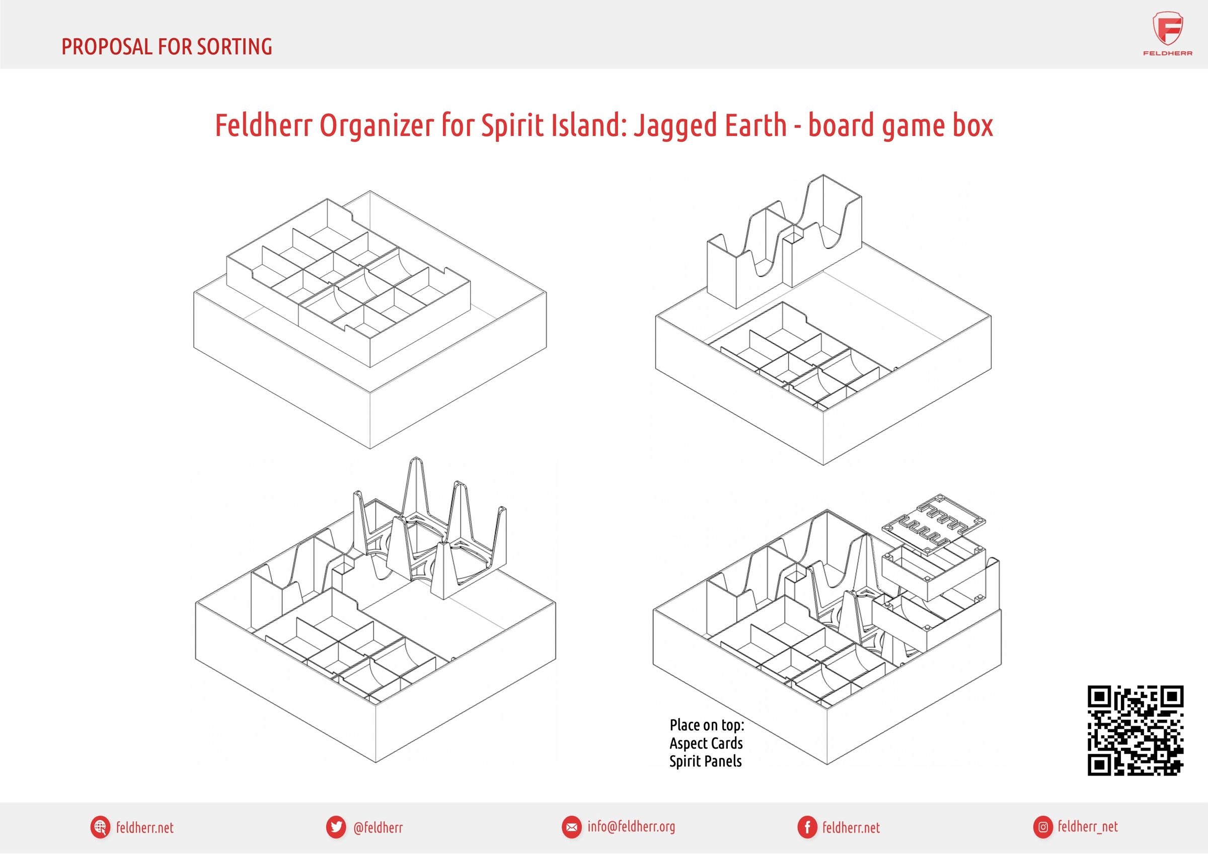 feldherr-accessories-organizer-spirit-island-jagged-earth-einsatz image 4