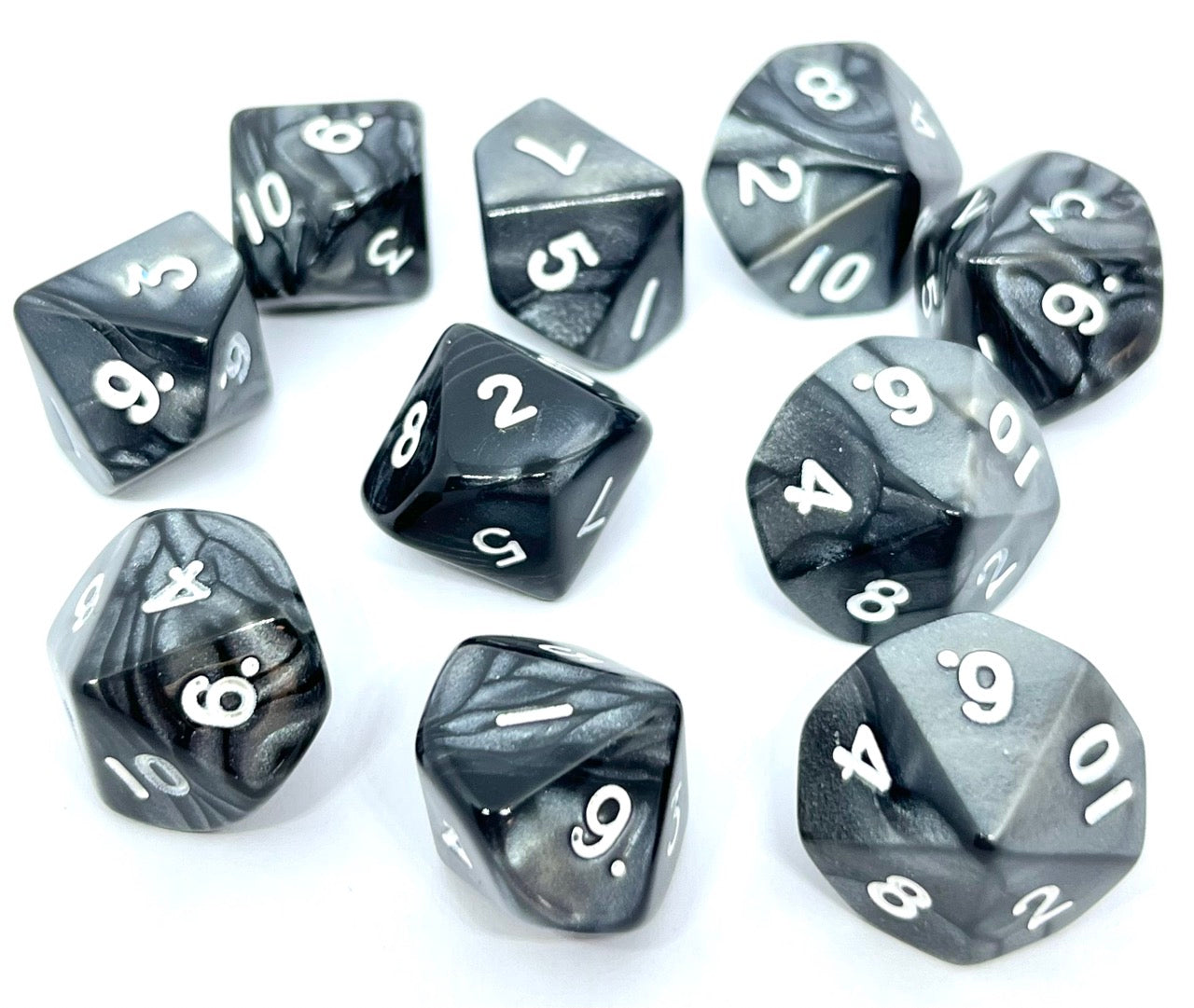 dice4friends-einzelw-rfel-d10-pearl-black-white-10-seitig image 3