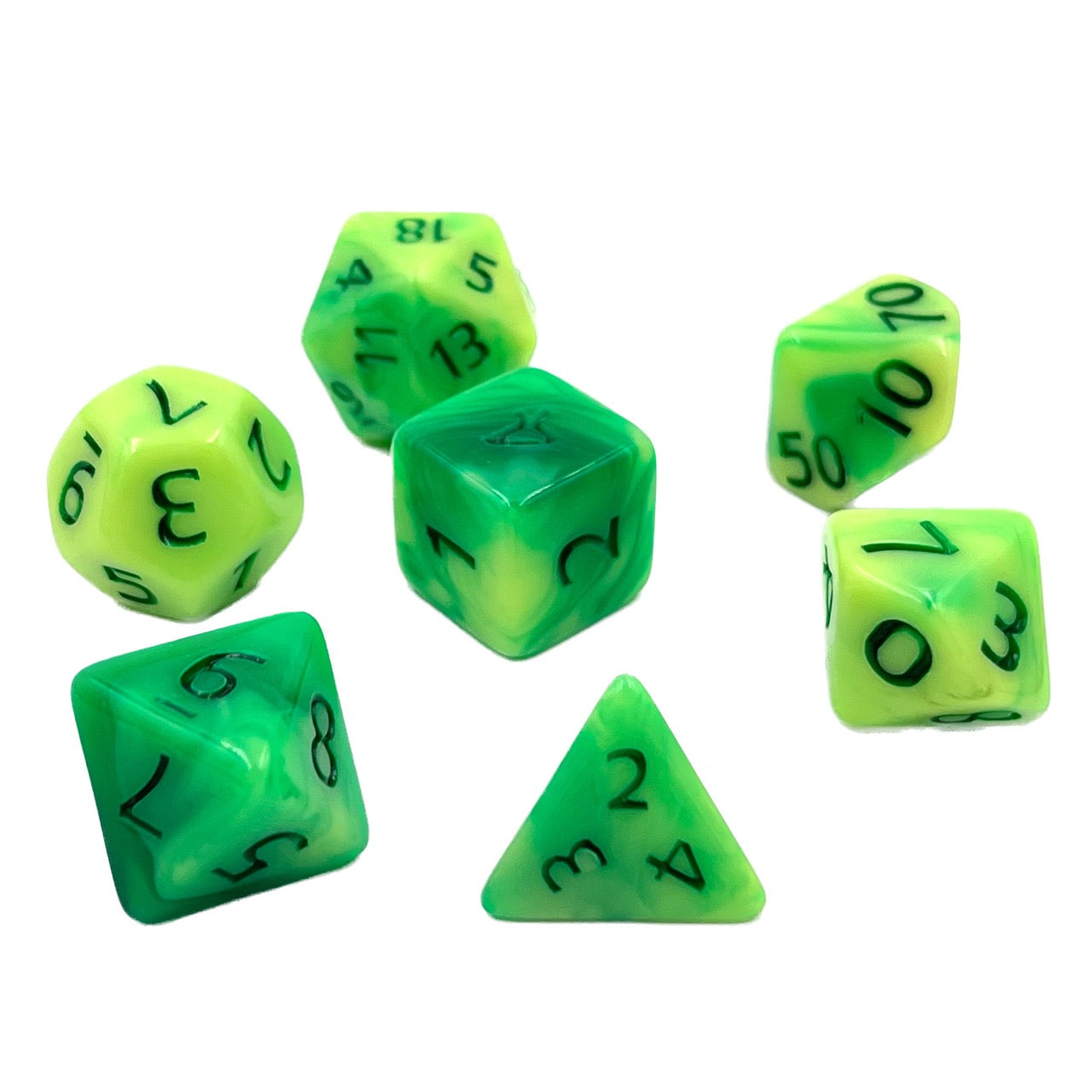 dice4friends-sour-apple-gum-7-teiliges-rpg-w-rfelset-gr-n image 3