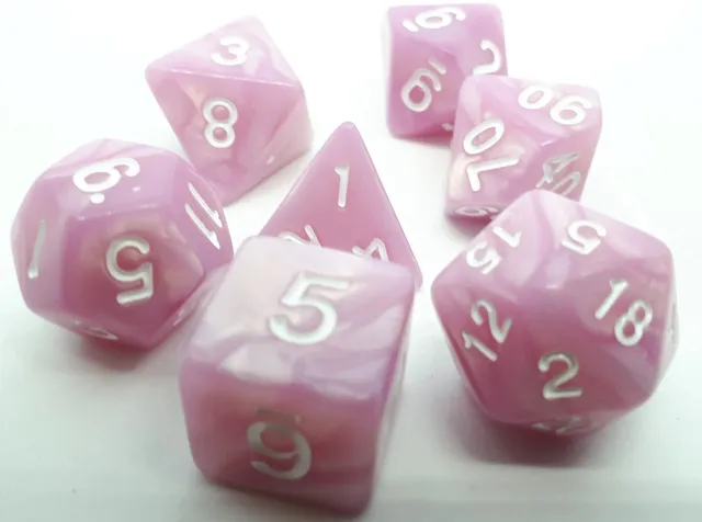 dice4friends-pearl-rpg-w-rfelset-7-teilig-lavender-white image 1
