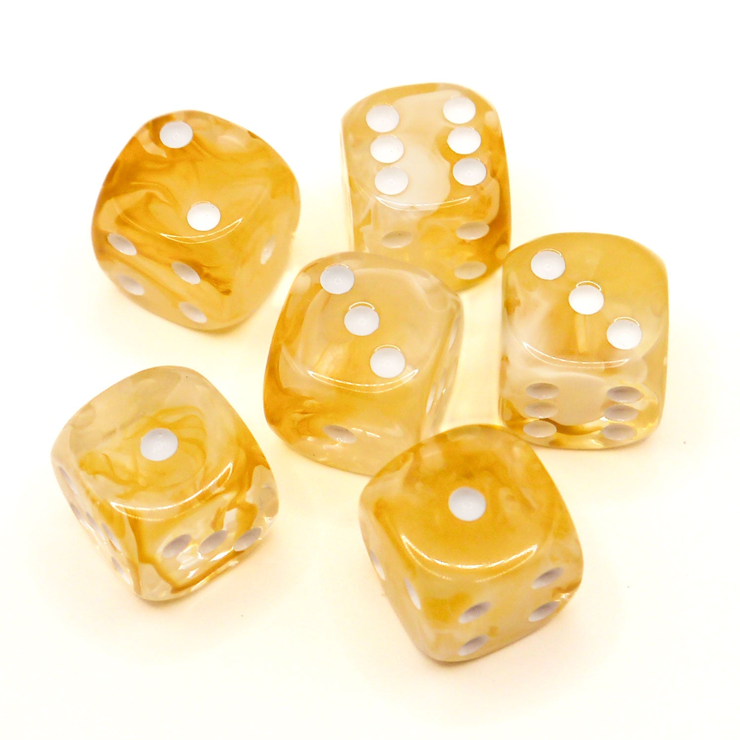dice4friends-d6-w-rfelset-starlight-amber-gelb-16mm-6er image 2