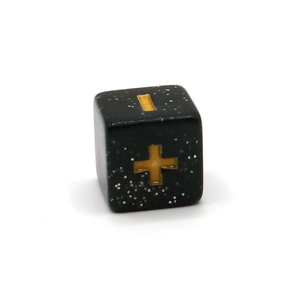 dice4friends-sonderw-rfel-fate-fudge-w-rfel-black-glitter-15mm image 1