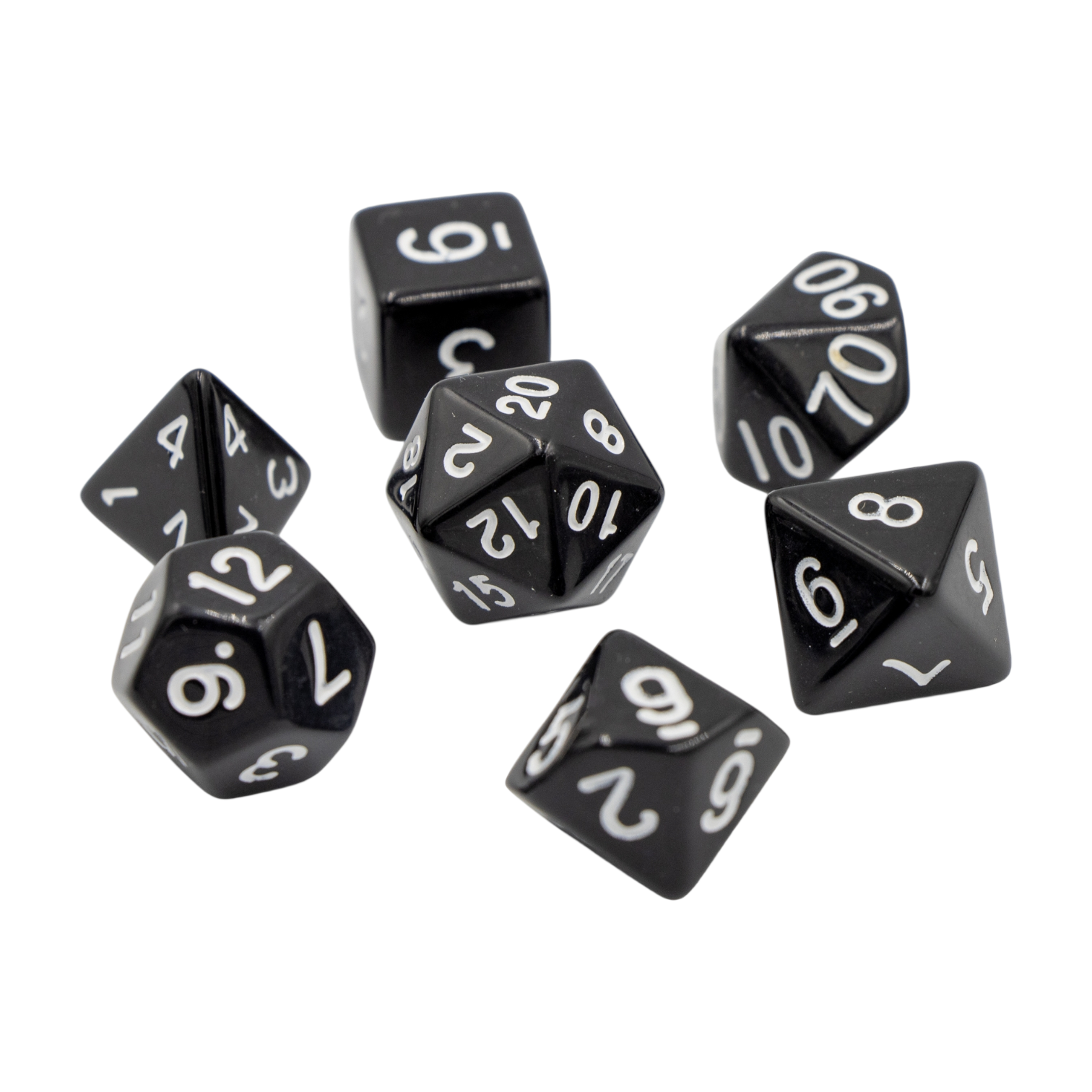 dice4friends-rpg-w-rfelset-opaque-black-white-w-rfel-7-teilig image 2