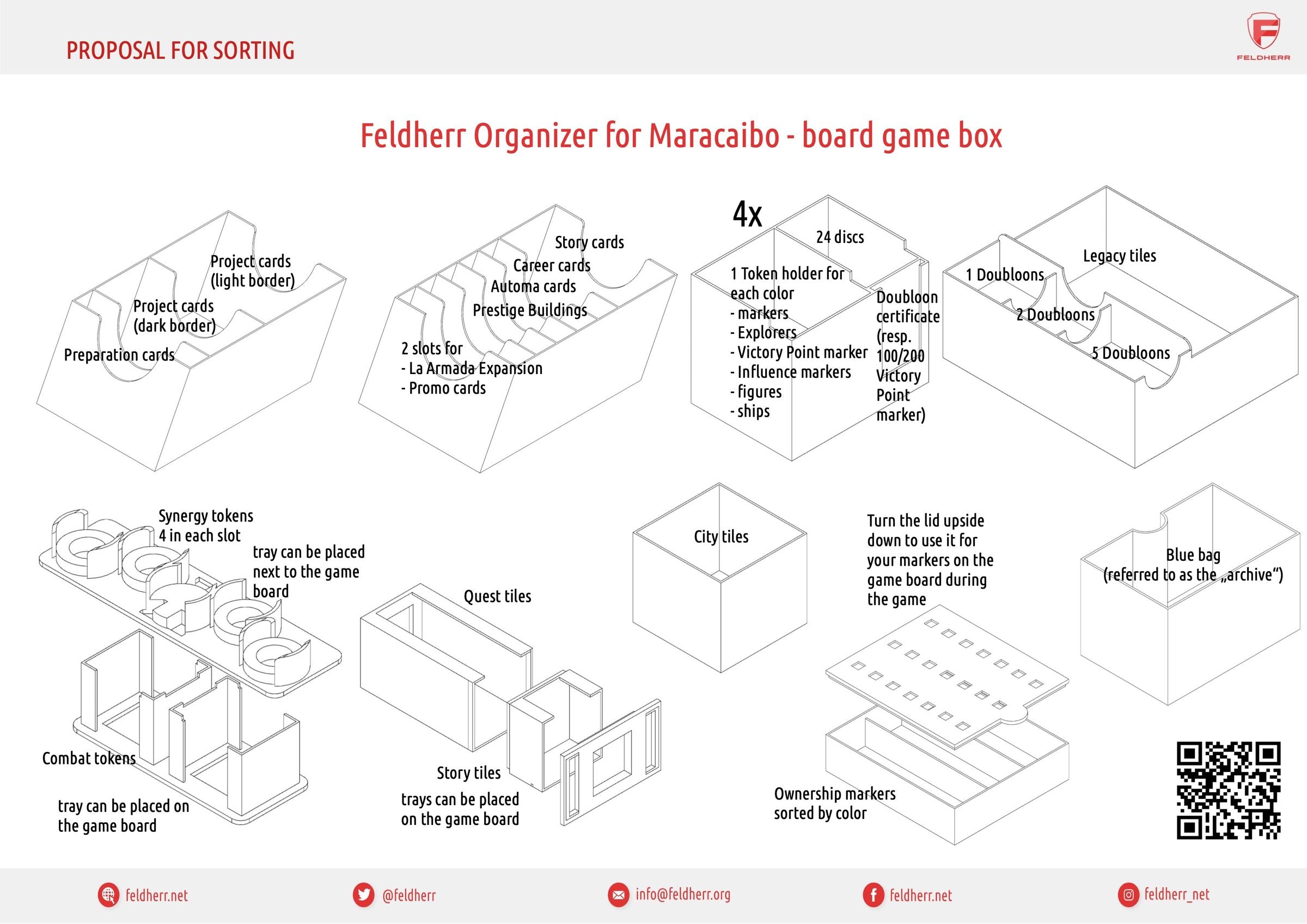 feldherr-organizer-einsatz-maracaibo-brettspiel-box-kunststoff image 4