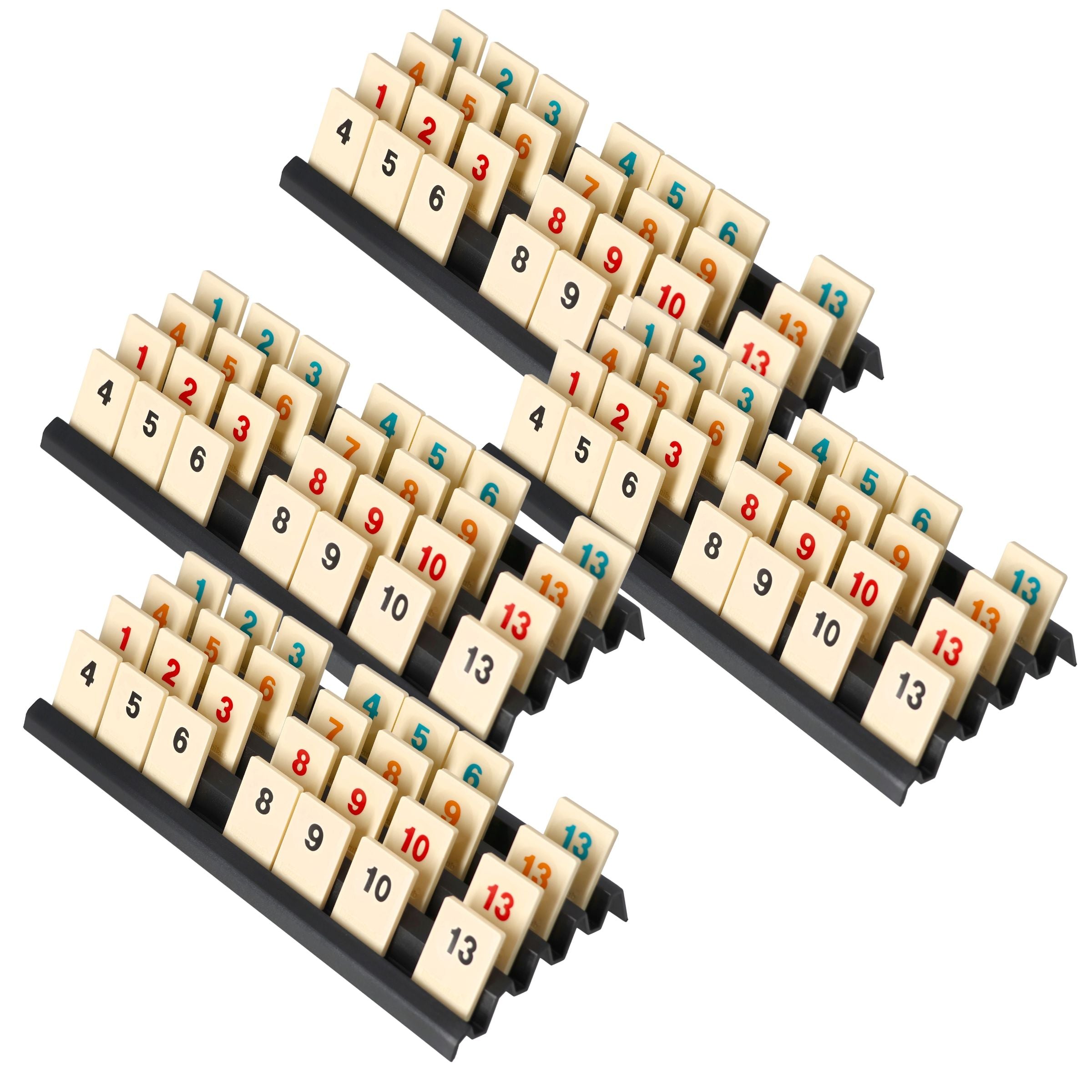 feldherr-accessories-rummikub-ablage-4er-set-4-reihig-kunststoff image 2