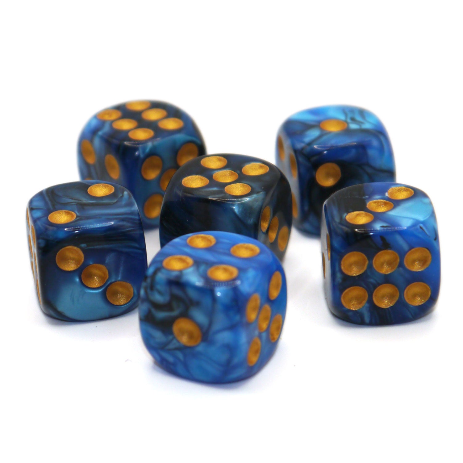 dice4friends-d6-w-rfelset-two-toned-blue-black-gold-16mm image 2