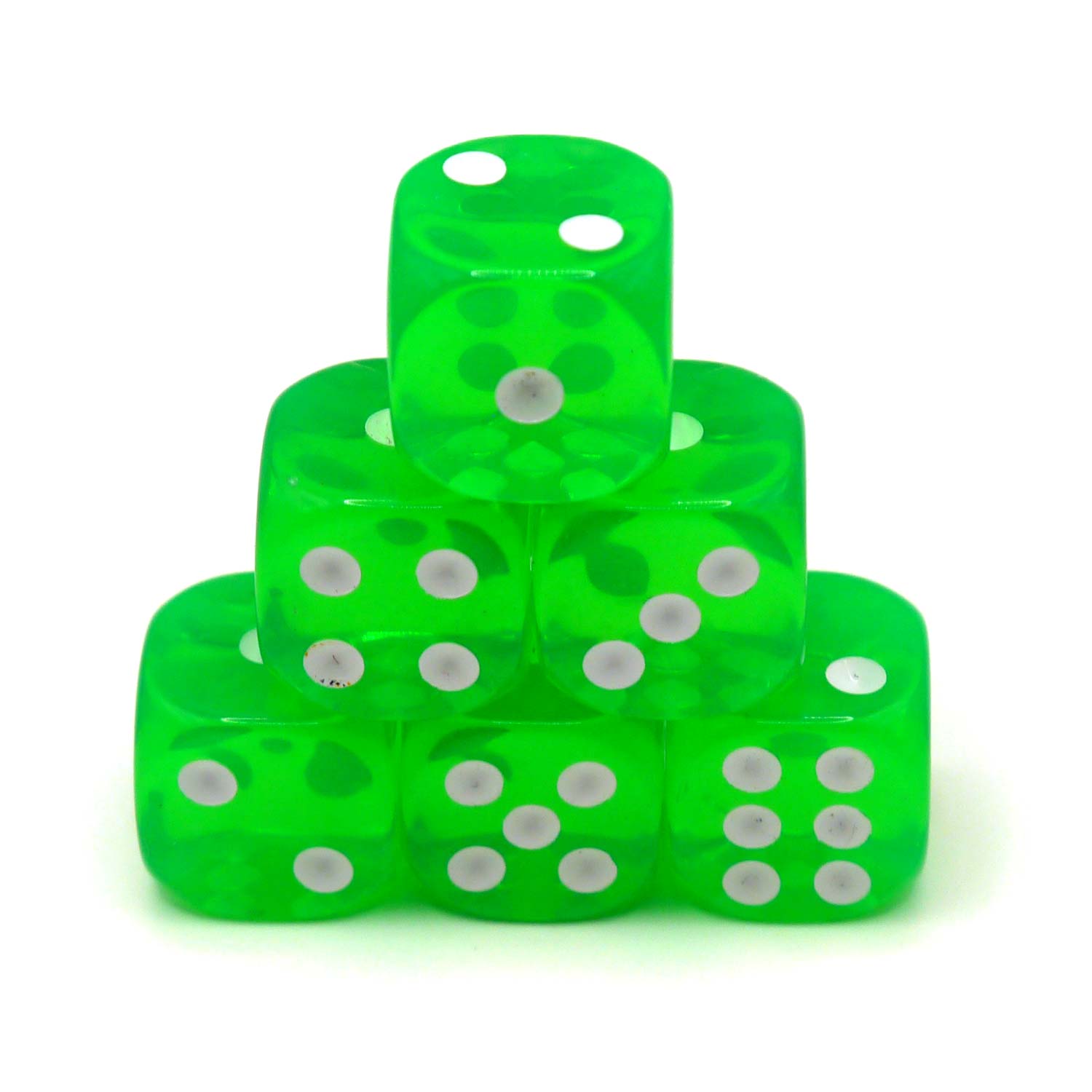 dice4friends-d6-augenw-rfel-w-rfelset-lightgreen-16mm-gr-n-transparent image 1