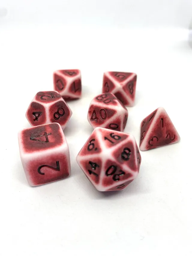 dice4friends-7-teiliges-rpg-w-rfel-sets-ancient-flintstone-red-7er image 1
