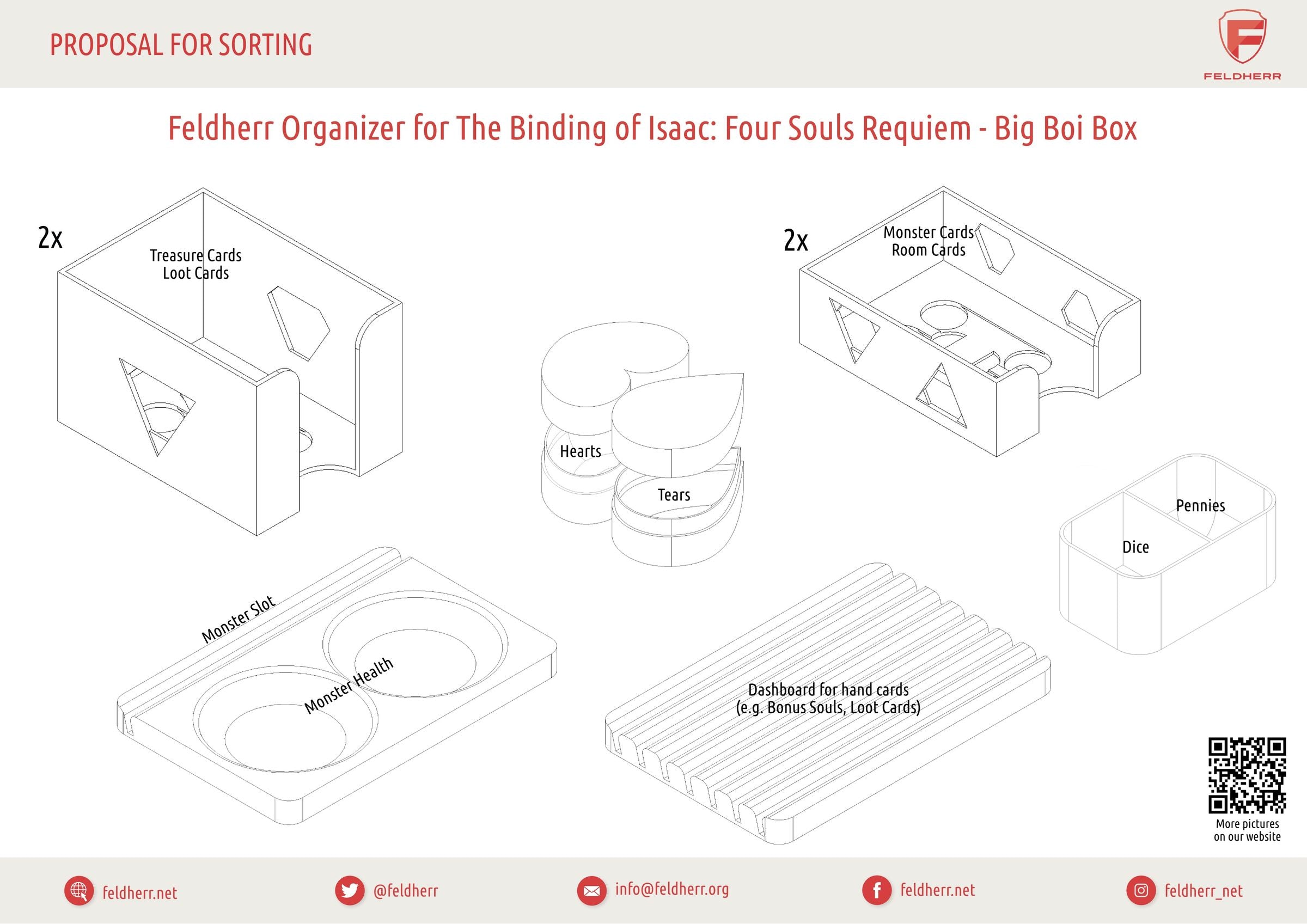 feldherr-organizer-insert-binding-of-isaac-big-boi-box-einsatz image 7