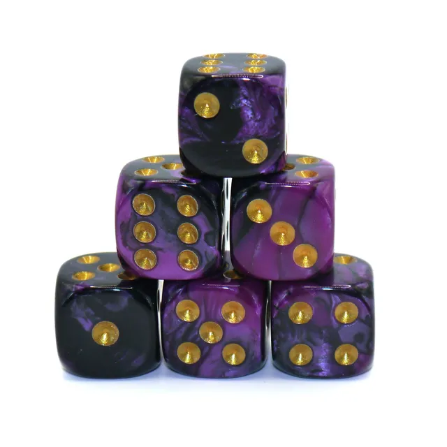 dice4friends-d6-w-rfelset-racing-dark-purple-augenw-rfel-6er-16mm image 1