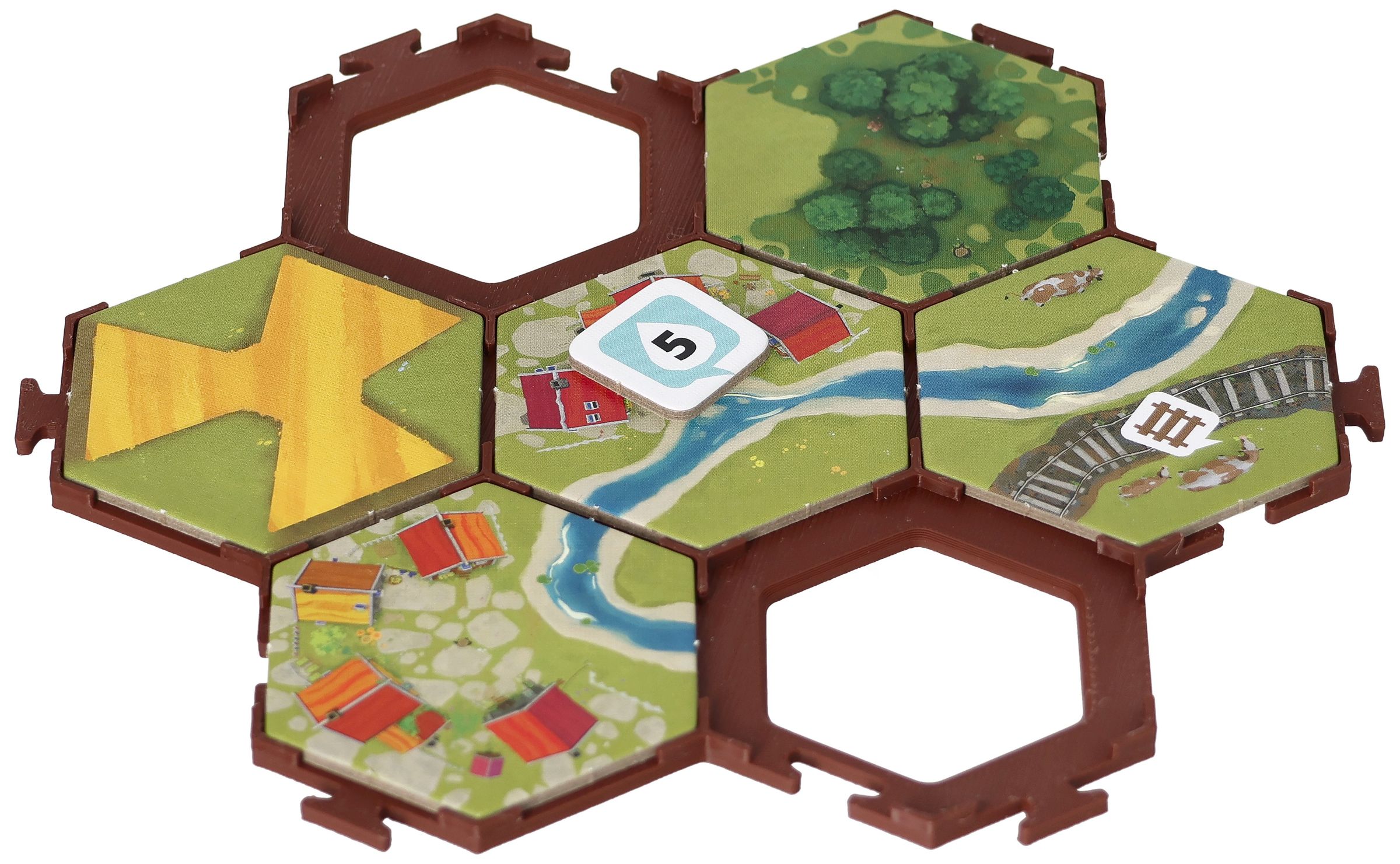 feldherr-hex-tile-halter-7er-set-dorfromantik-gr-n image 8