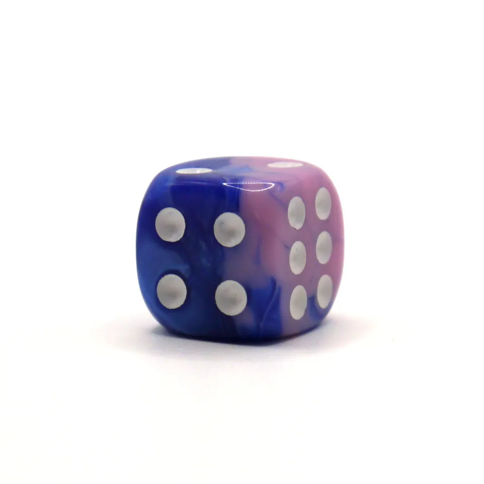 dice4friends-two-toned-blue-pink-d6-augenw-rfel-16mm-einzeln image 1