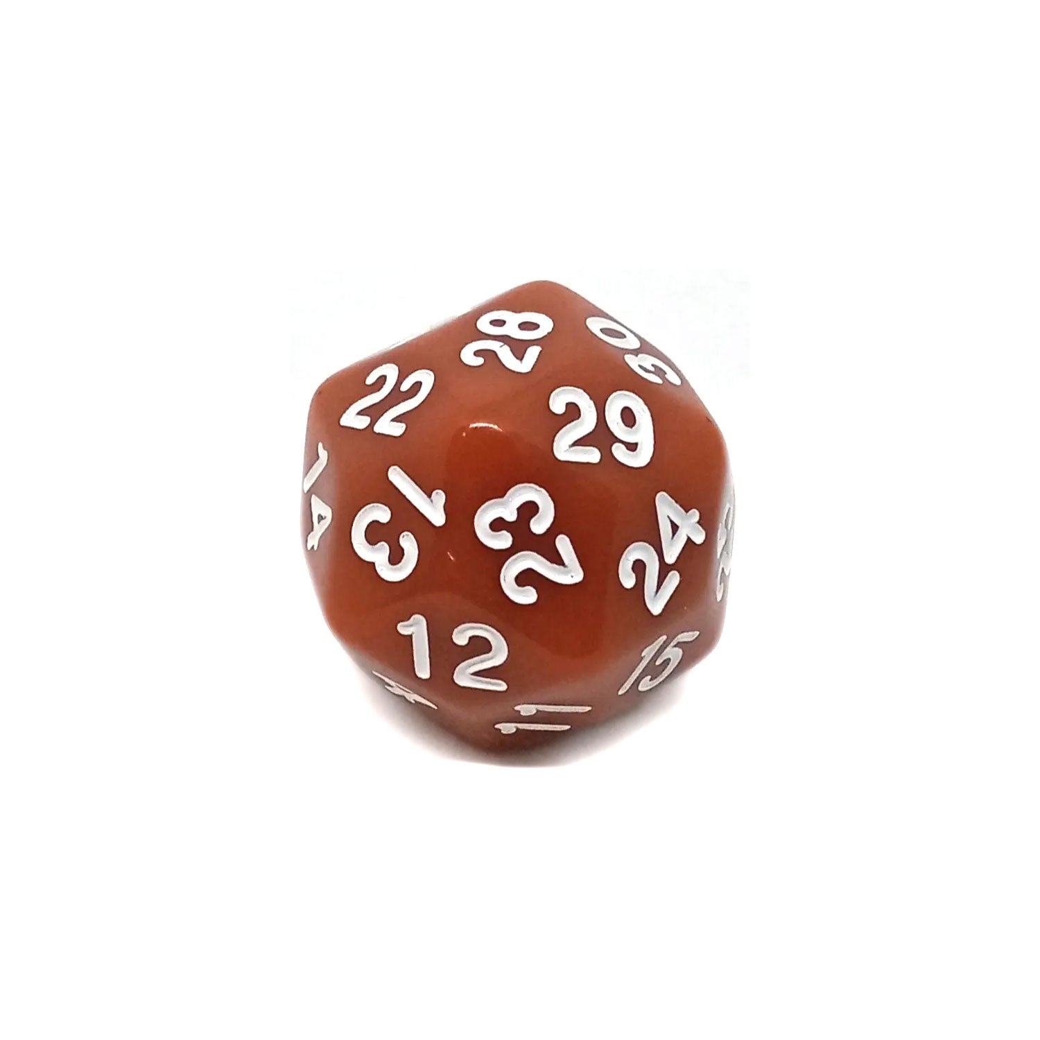 dice4friends-sonderw-rfel-d30-opaque-brown-w-rfel-braun-1-30 image 1