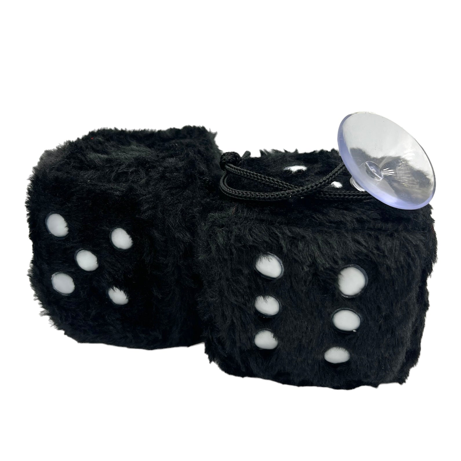 dice4friends-pl-schw-rfel-schwarz-auto-2er-set-polyester image 2