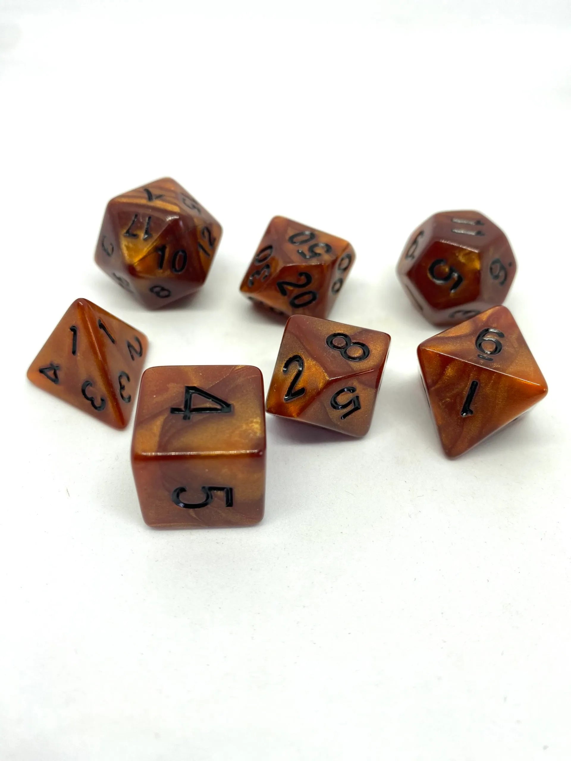 dice4friends-rpg-candysweet-marzapane-w-rfelset-braun-7-teilig image 3
