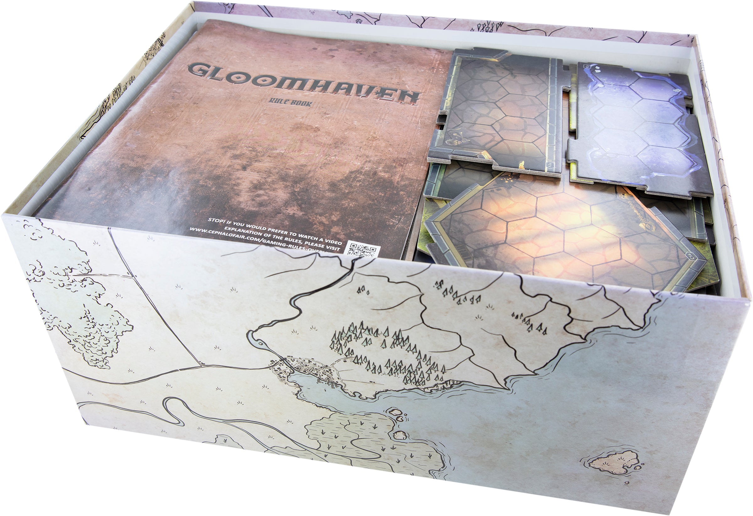 feldherr-organizer-einlage-f-r-gloomhaven-brettspielbox image 3