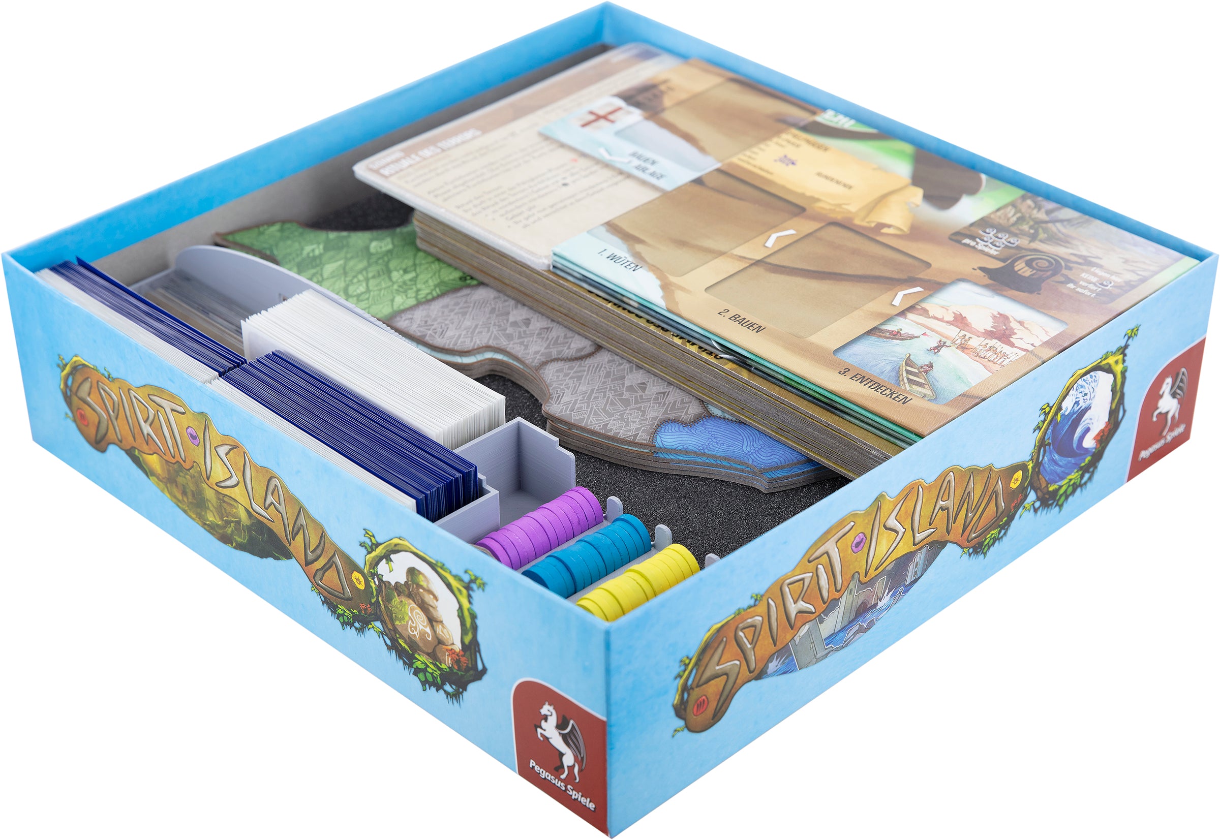 feldherr-organizer-spirit-island-insert-painters-edition image 2