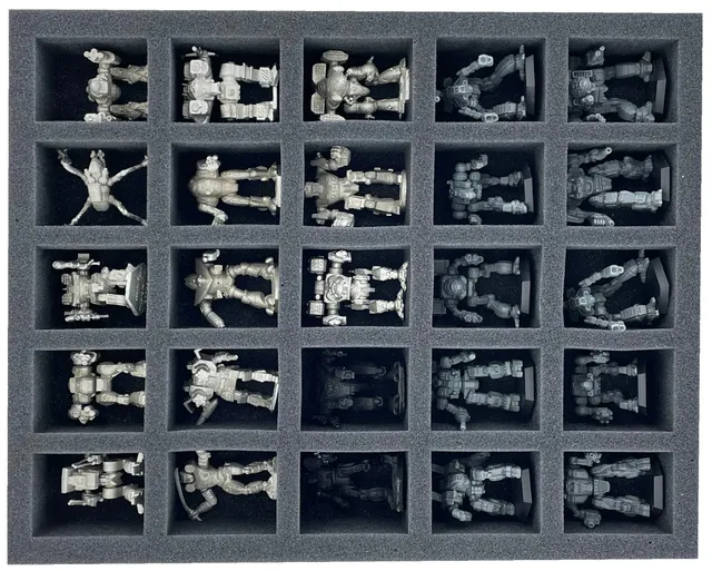 feldherr-fs050a082-foam-tray-battletech-25-mechs-schaumstoff image 1
