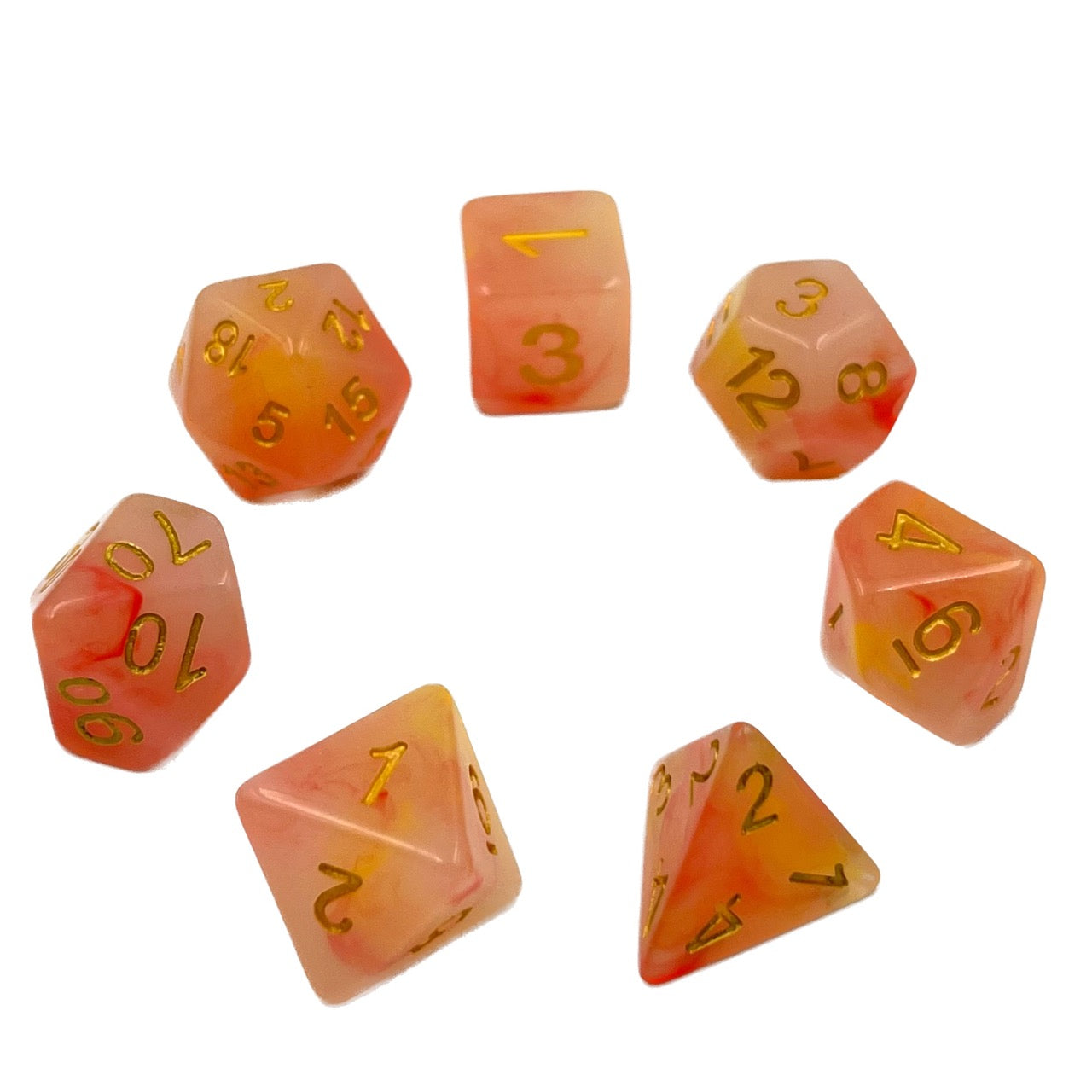 dice4friends-7-teiliges-rpg-w-rfelset-orange-jade-w-rfel-orange image 2